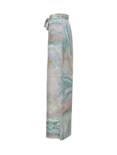 Zimmermann Flared Silk Pants