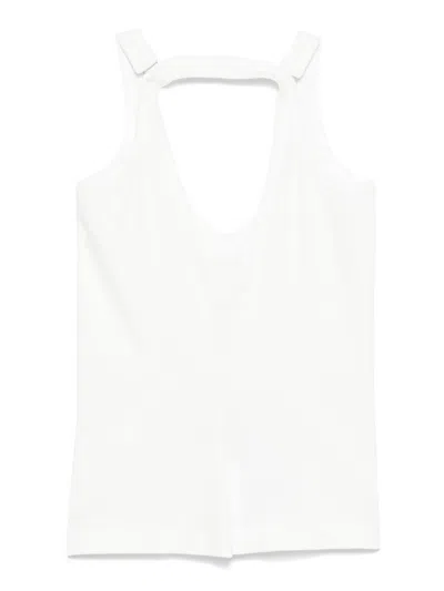 Mm6 Maison Margiela Strap-detail Tank Top