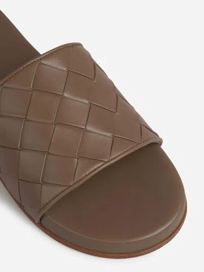 Bottega Veneta Sunday Intrecciato Slip-on Sandals