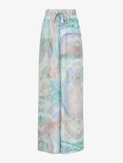 Zimmermann Flared Silk Pants