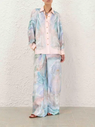 Zimmermann Flared Silk Pants