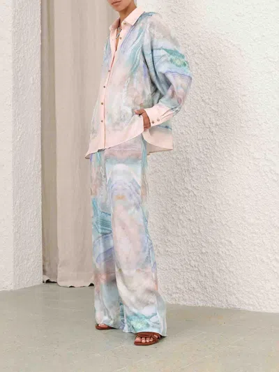 Zimmermann Flared Silk Pants
