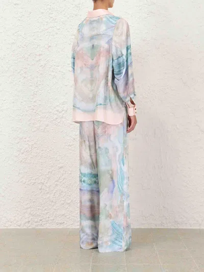 Zimmermann Flared Silk Pants