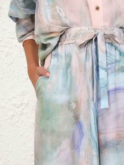 Zimmermann Flared Silk Pants