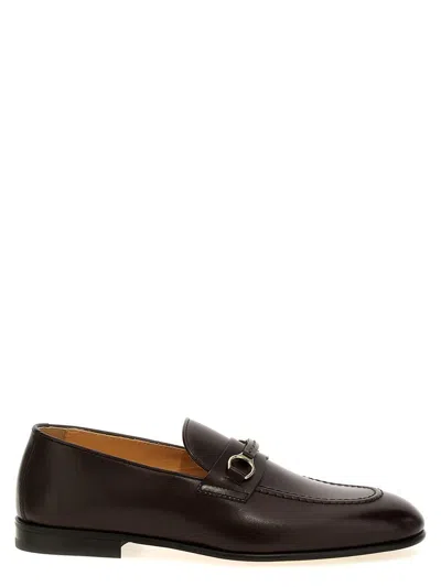 Brunello Cucinelli Mens Dark Brown Horsebit-embellished Leather Loafers Eur 44 / 10 Uk