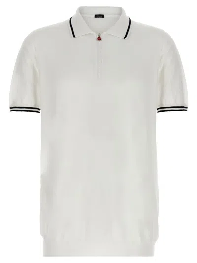 Shop Kiton 'ciro' Polo Shirt