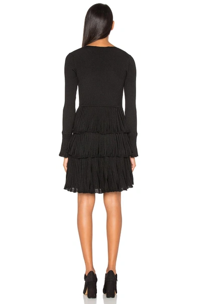 Shop Diane Von Furstenberg Sharlynn Dress In Black