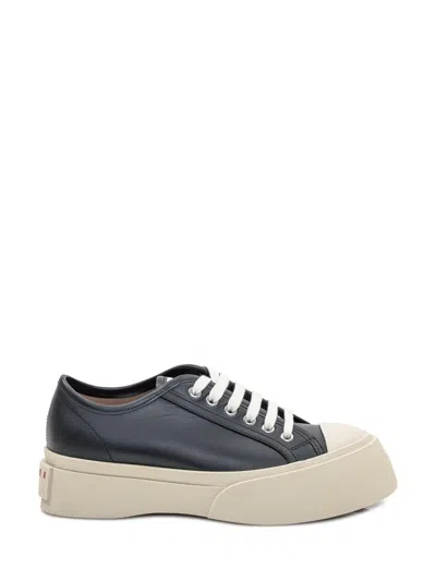 Marni Pablo Leather Sneakers In Seven Women