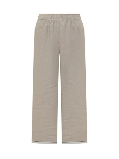 Brunello Cucinelli Linen Trousers