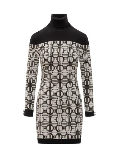 Elisabetta Franchi Dress With Logo