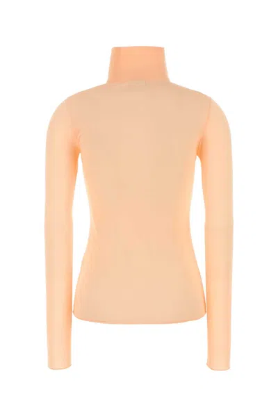 Dries Van Noten Stretch Nylon Turtleneck Top With Long Sleeves
