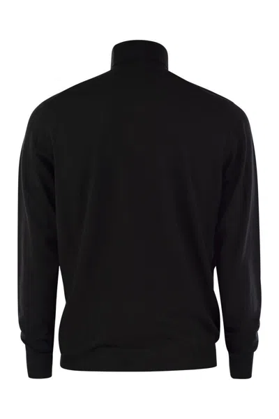 Fedeli Turtleneck Sweater In Virgin Wool