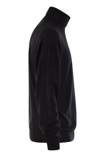 Fedeli Turtleneck Sweater In Virgin Wool