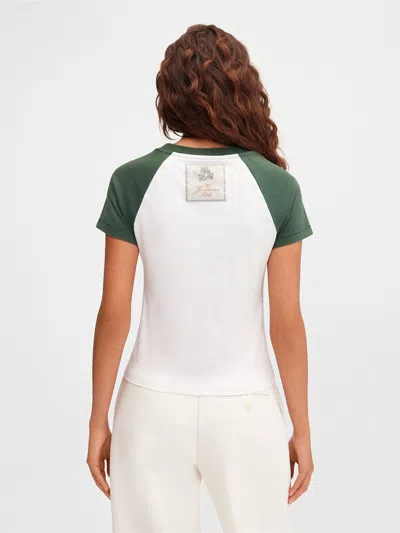 Jacquemus Cropped Baseball T-shirt