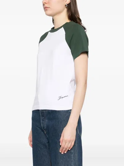 Jacquemus Cropped Baseball T-shirt