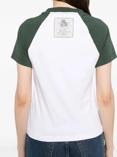 Jacquemus Cropped Baseball T-shirt