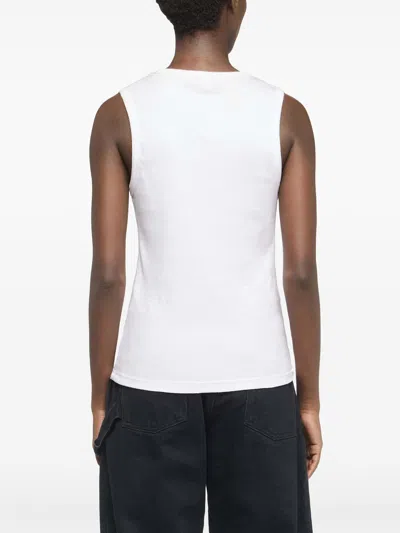 Jw Anderson J. W.anderson Anchor Embroidery Vest In White
