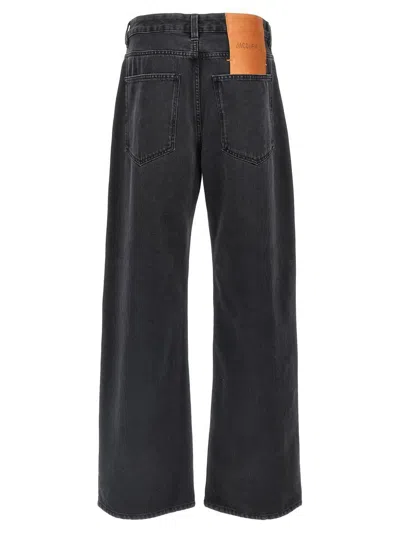 Jacquemus Black Le De-nmes Large Jeans
