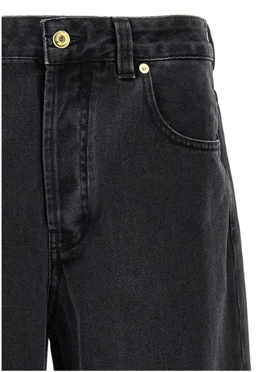 Jacquemus Black Le De-nmes Large Jeans