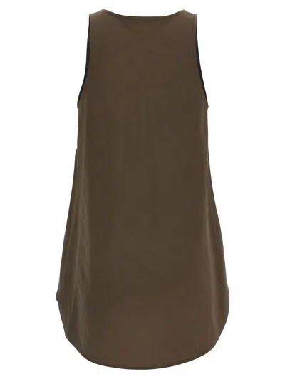Lemaire Tank Top With Bias Cut And Scoop Hem