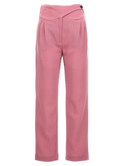 Blazé Milano Cool & Easy Pleat-detail Virgin Wool Trousers
