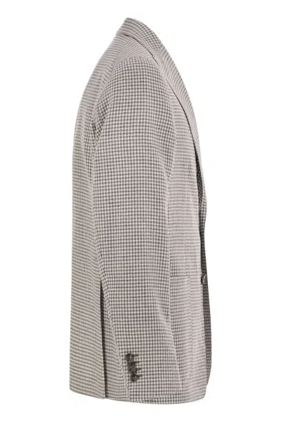 Tagliatore Men's Montecarlo - Linen And Cotton Jacket