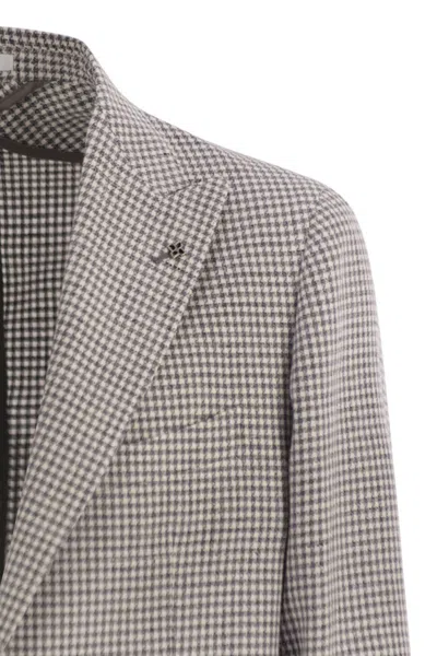 Tagliatore Men's Montecarlo - Linen And Cotton Jacket