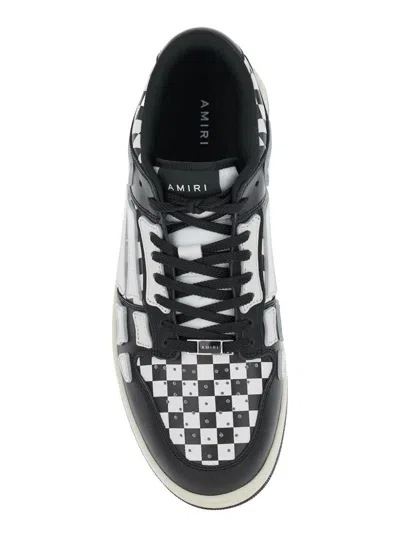Amiri Checkered Skel Top Low Sneakers