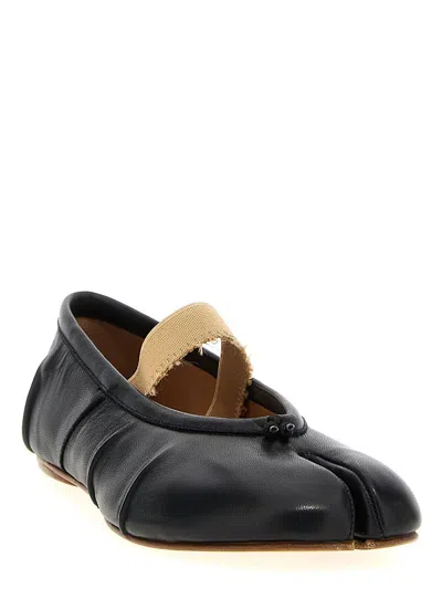 Maison Margiela Lamb Leather Ballerinas With Delicate Instep Strap