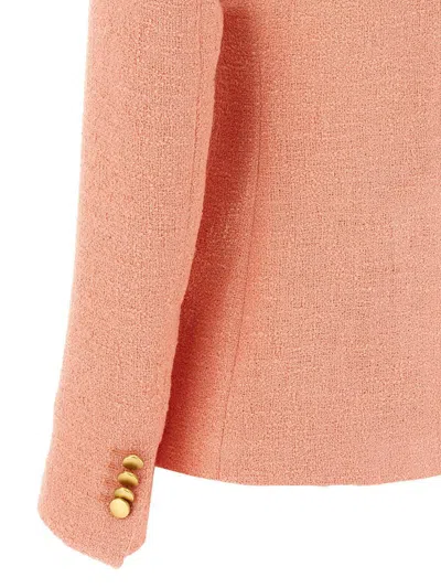 Tagliatore Double-breasted Tailored Jacket With Textured Finish