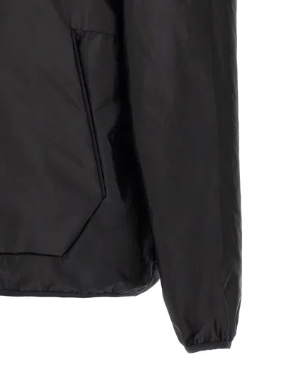 Moncler Polset Hooded Short Down Jacket, Men, Black, Size: 6