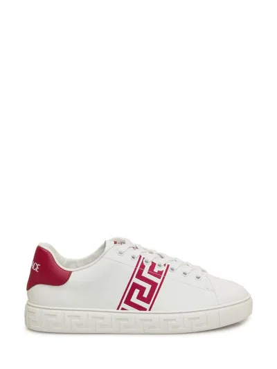 Versace Barocco Greca Jacquard Low Top Sneaker