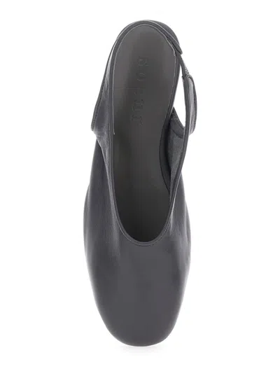 Soeur Black Slingback Ballet Flats