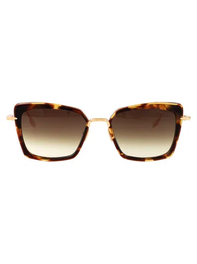 Dita Womens Brown Dts405 Perplexa Butterfly-frame Acetate Sunglasses