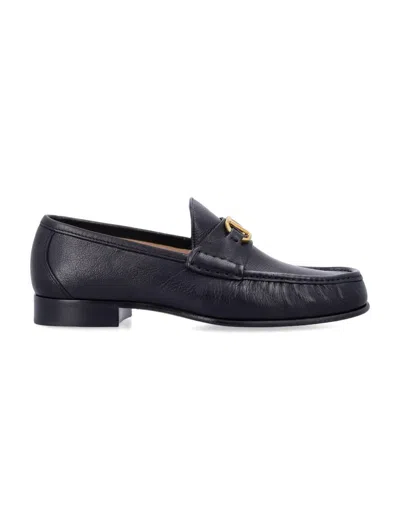 Valentino Garavani Vlogo Signature Loafer With Gold-tone Logo Detail