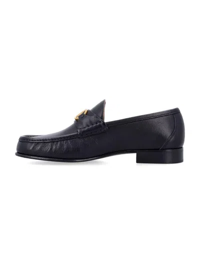 Valentino Garavani Vlogo Signature Loafer With Gold-tone Logo Detail