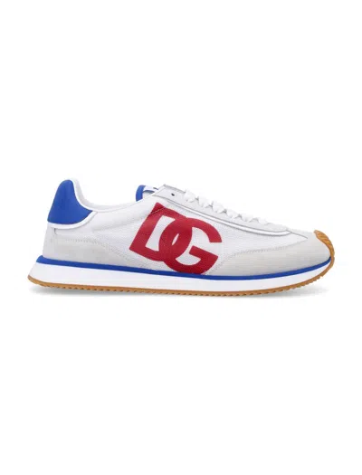 Dolce & Gabbana Cushion Low-top Sneakers Featuring Contrasting Elements