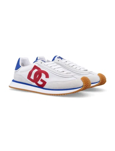 Dolce & Gabbana Cushion Low-top Sneakers Featuring Contrasting Elements
