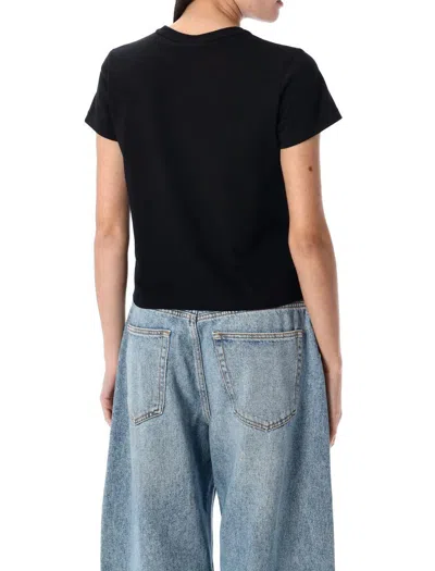 Alexander Wang T T By Alexander Wang Slim-fit High Neck T-shirt With Subtle Logo