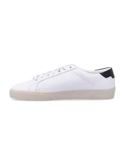 Saint Laurent Logo Print Low Top Sneakers