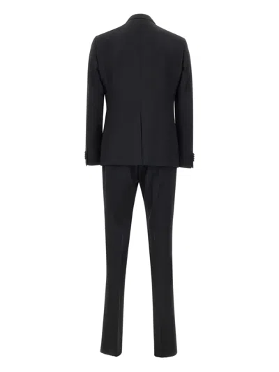 Corneliani Satin-trim Three-piece Suit