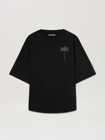 Palm Angels Palms Over Tee Vintage Black - Vintage B