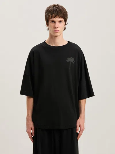 Palm Angels Palms Over Tee Vintage Black - Vintage B