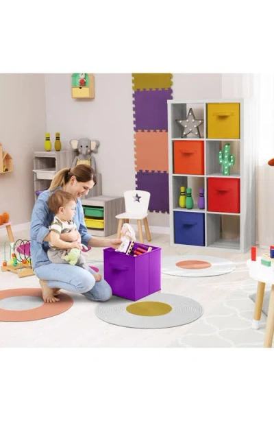 Sorbus 6 Pack 11in Foldable Storage Cubes