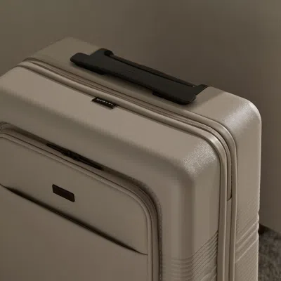 Nortvi - Carry-on Suitcase - Front Pocket Edition - Dune - 55 X 35 X 21.5 Cm - 39 Litres