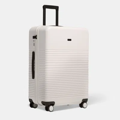 Nortvi - Medium Check-in Suitcase - Sand White - 67 X 45 X 27 Cm - 77 Litres