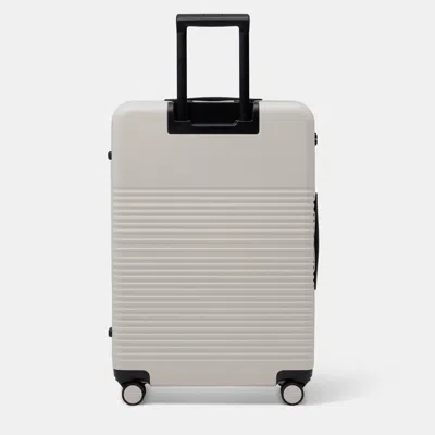 Nortvi - Medium Check-in Suitcase - Sand White - 67 X 45 X 27 Cm - 77 Litres