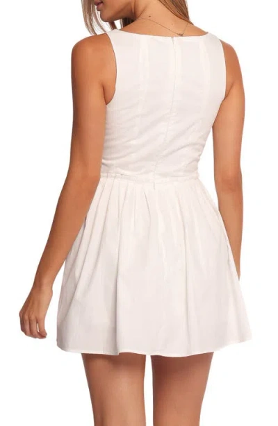 Petal And Pup Petal & Pup Gale Sleeveless Fit & Flare Minidress In White