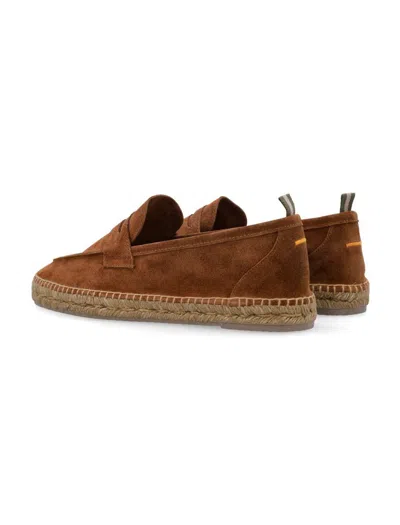 Castaã±er Nacho T-005 Espadrilles In Leather Color Suede