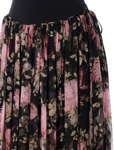 Shop Chloé Gathered Maxi Skirt